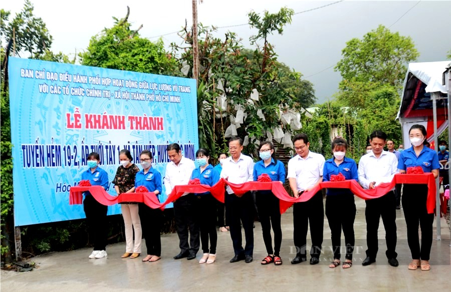 Sôi nổi thi đua chung sức xây dựng nông thôn mới toàn diện, đi vào chiều sâu ở TP.HCM - Ảnh 1.