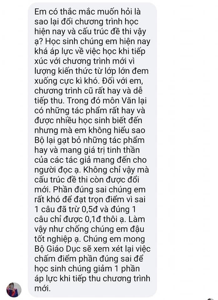 Thực hư đề thi môn Văn tốt nghiệp THPT chương trình mới sẽ "gây áp lực và thiệt thòi cho học sinh"- Ảnh 1.