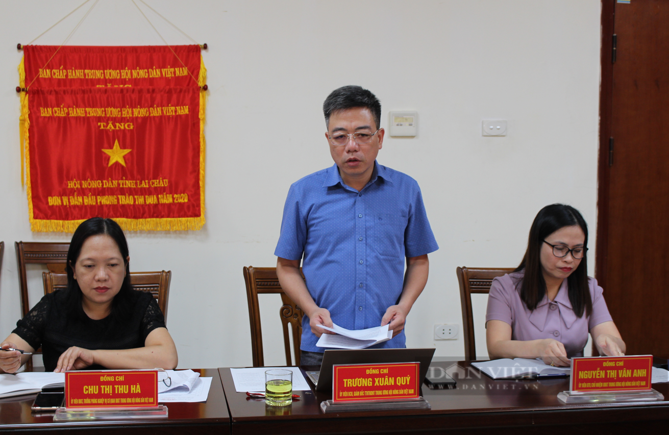 Phó Chủ tịch BCH Trung ương Hội Nông dân Việt Nam Phạm Tiến Nam làm việc tại Lai Châu- Ảnh 4.