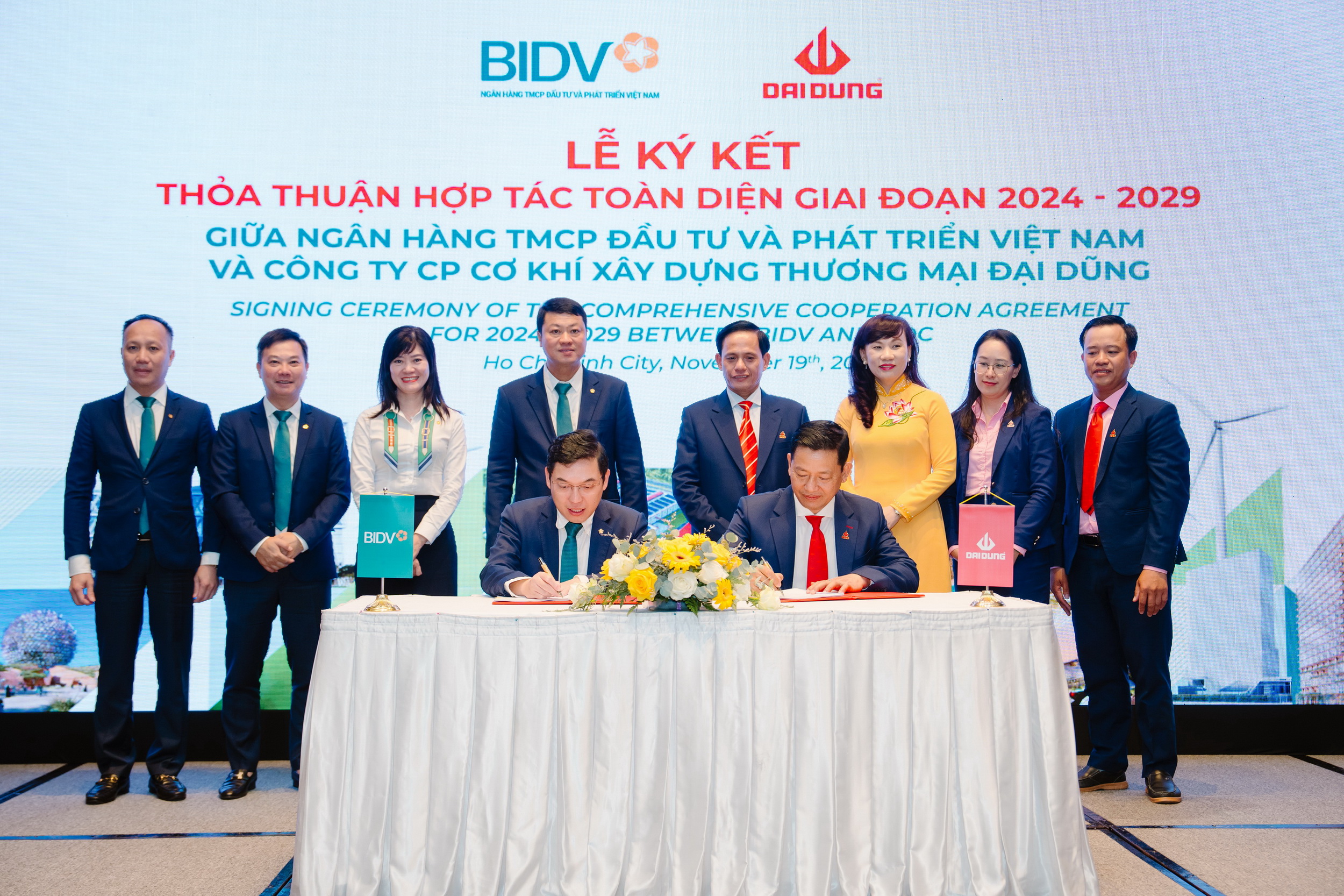 BIDV hợp tác toàn diện với Đại Dũng Corp triển khai các dự án xanh - Ảnh 1.