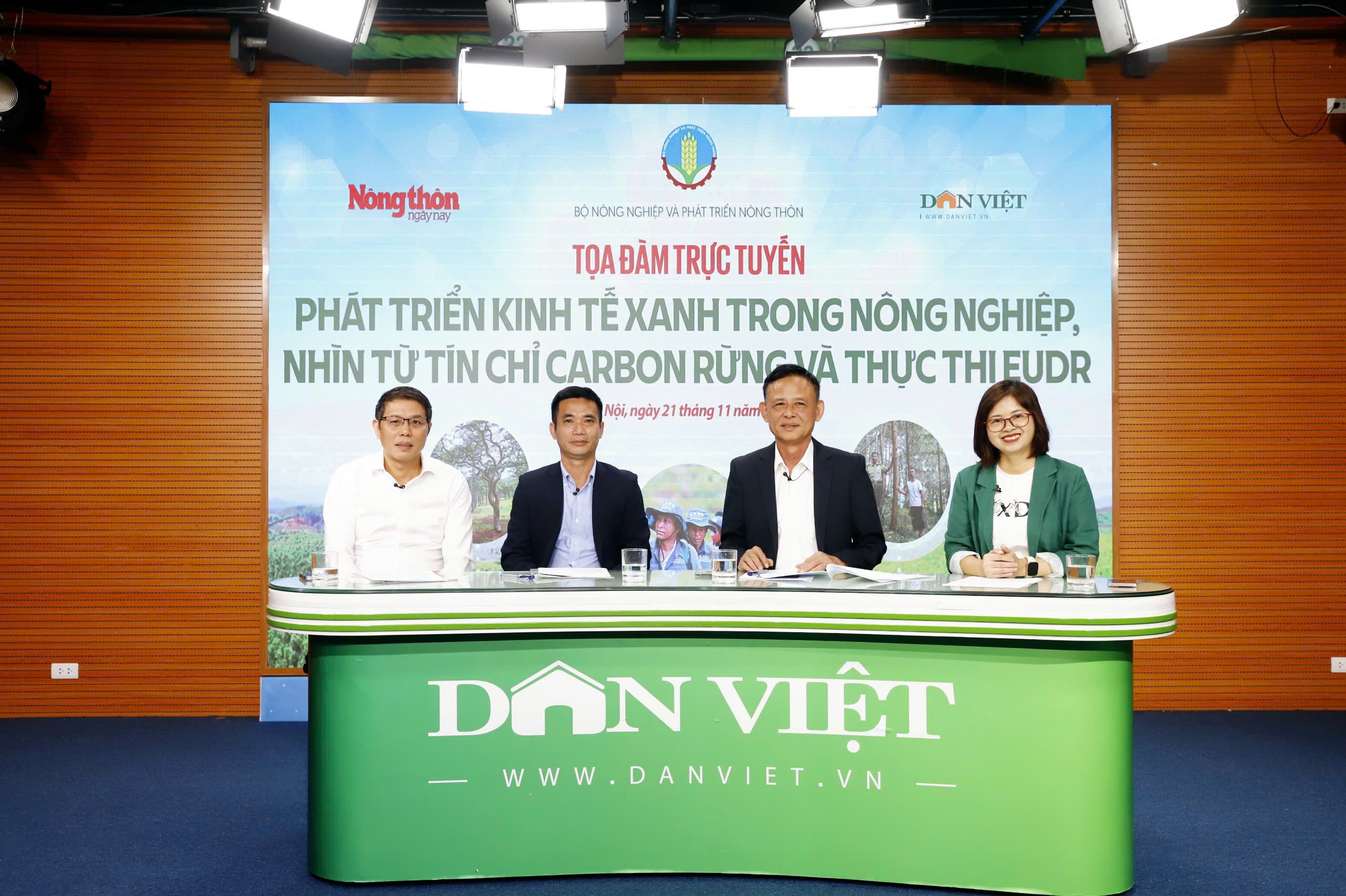 Tọa đàm: Phát triển kinh tế xanh trong nông nghiệp- nhìn từ tín chỉ carbon rừng và thực thi EUDR - Ảnh 1.
