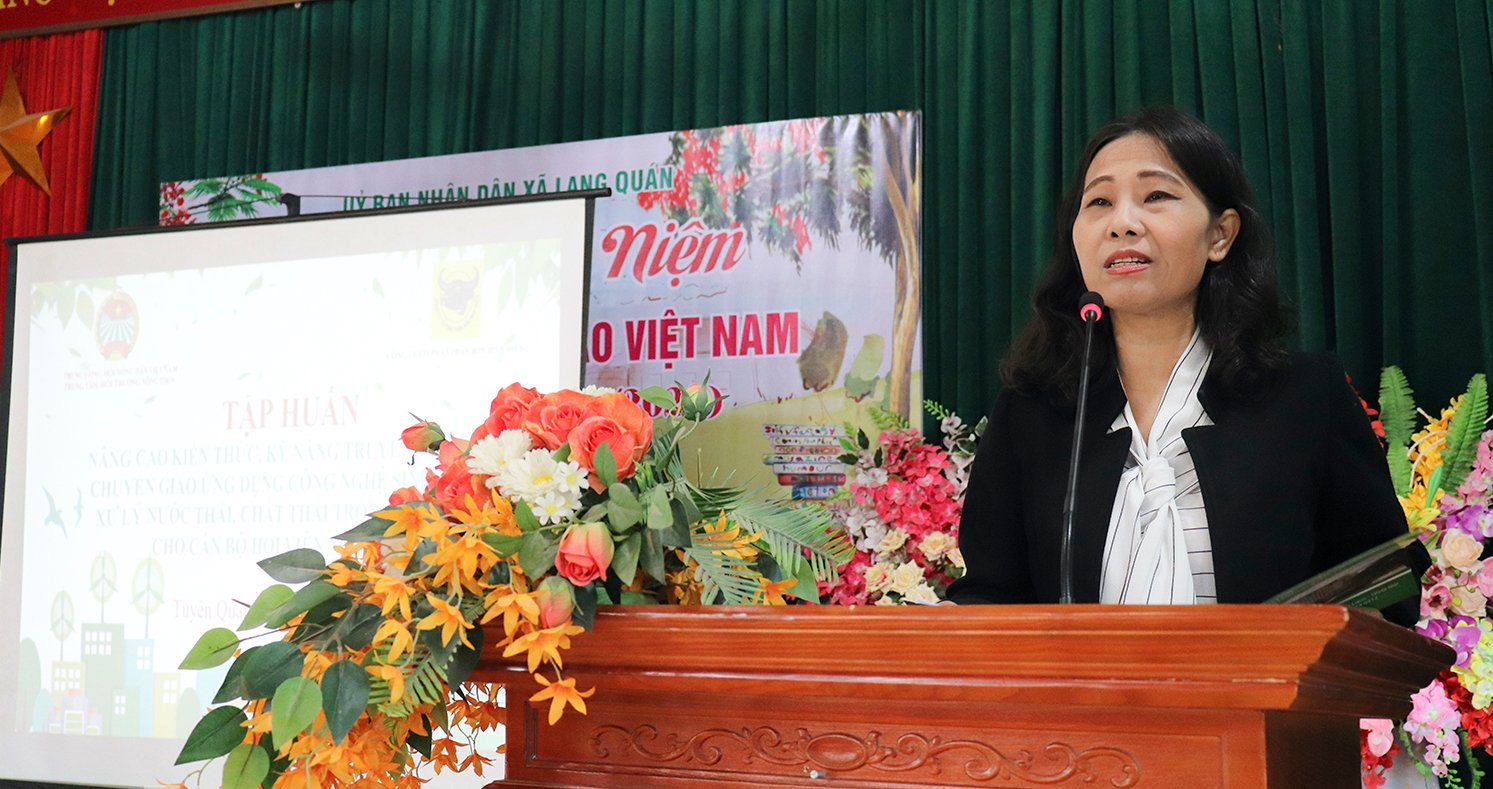 Trung ương Hội Nông dân Việt Nam tập huấn, xây dựng mô hình xử lý chất thải trong chăn nuôi cho nông dân Tuyên Quang- Ảnh 1.