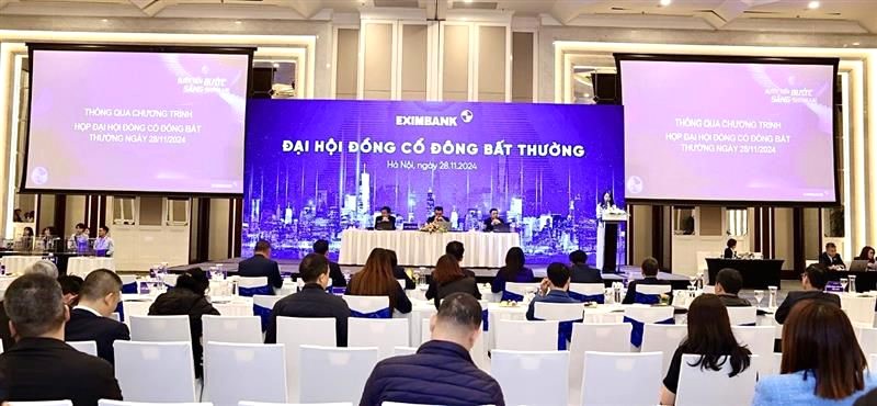 Đại hội đồng cổ đông bất thường của Eximbank: Trụ sở chính sẽ dời ra Hà Nội- Ảnh 1.