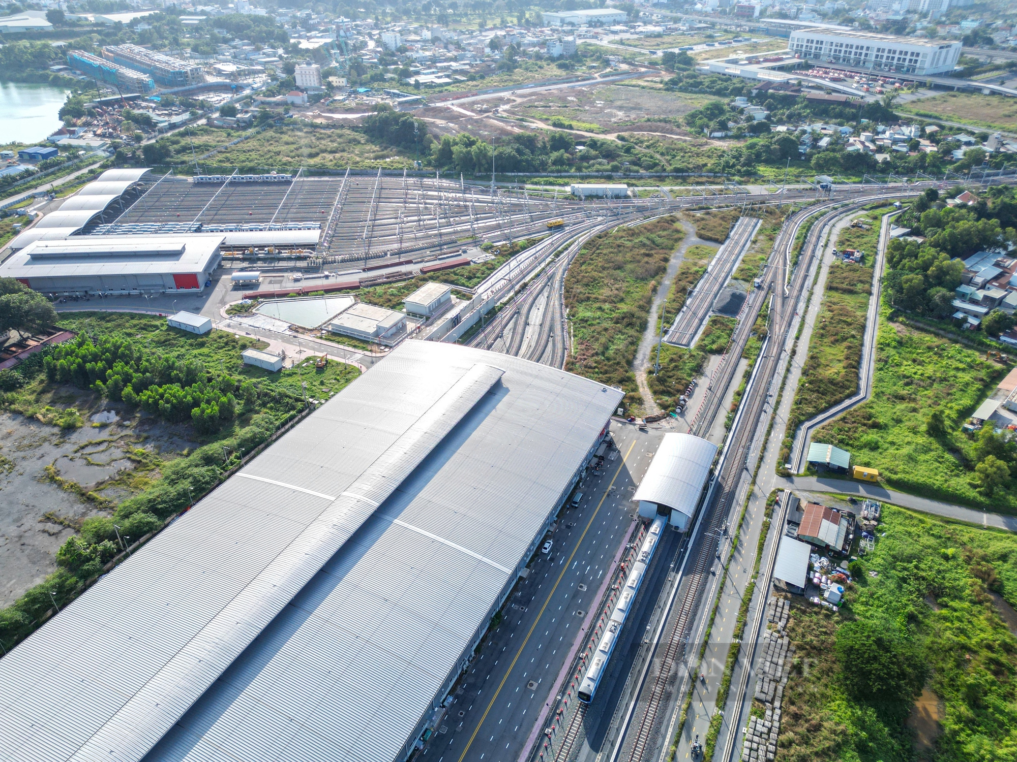 Bãi đỗ tàu metro hiện đại nhất Việt Nam tại TP.HCM    - Ảnh 12.