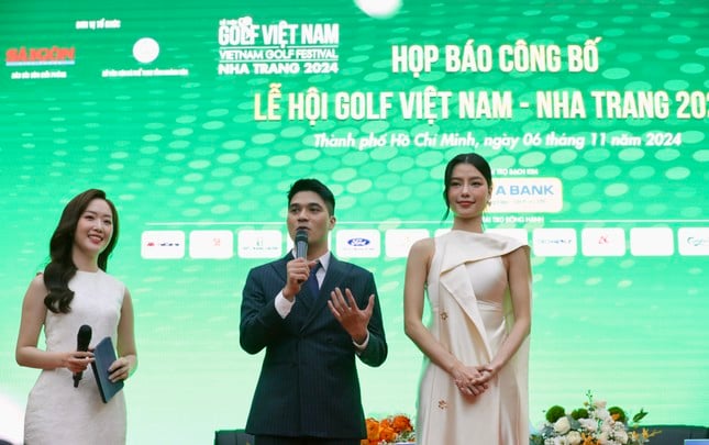 Á hậu Hoàng Nhung làm đại sứ Lễ hội Golf Việt Nam 2024 - Ảnh 3.