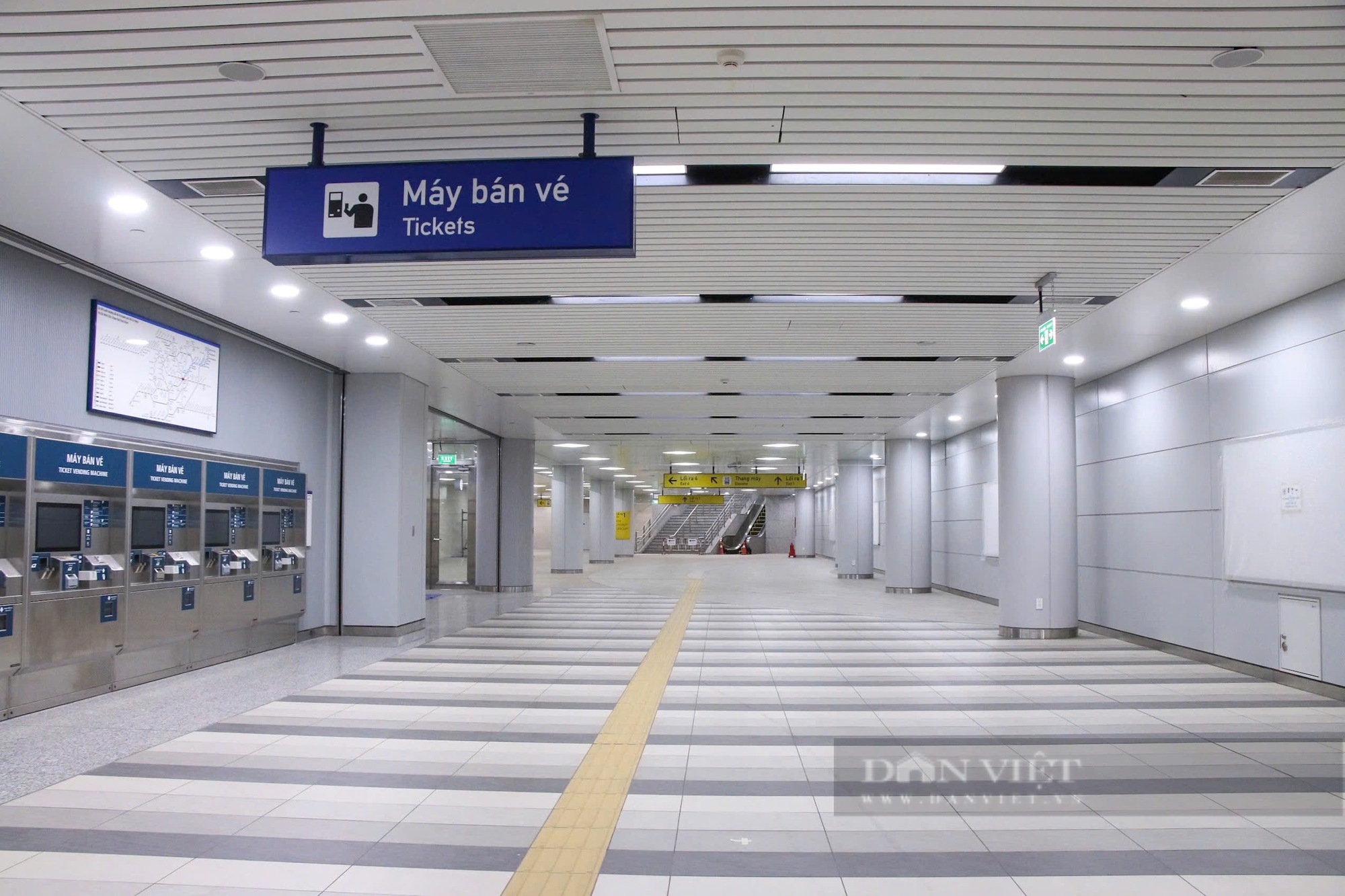 Ở vị trí trung tầm TP.HCM, ga ngầm lớn nhất Metro số 1 diện mạo ra sao? - Ảnh 4.