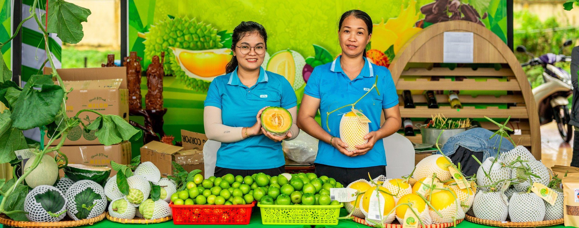 Dưa lưới, mũ trôm, táo sấy, trái si rô… ở huyện miền Ninh Thuận đạt OCOP - Ảnh 6.