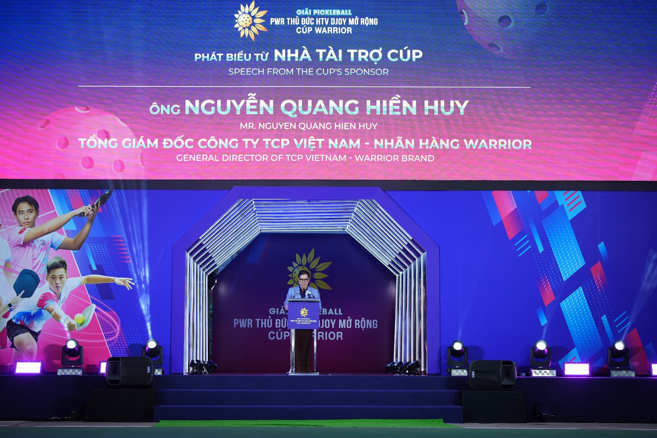 Sôi động giải pickleball PWR Thủ Đức HTV DJOY mở rộng - Cúp WARRIOR - Ảnh 2.