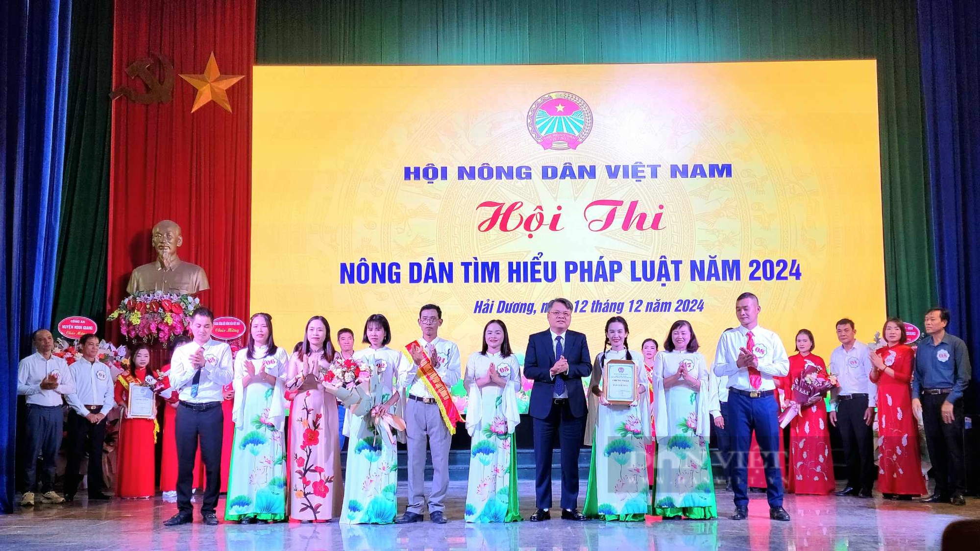 Hải Dương: Sôi nổi Hội thi nông dân tìm hiểu pháp luật năm 2024- Ảnh 1.