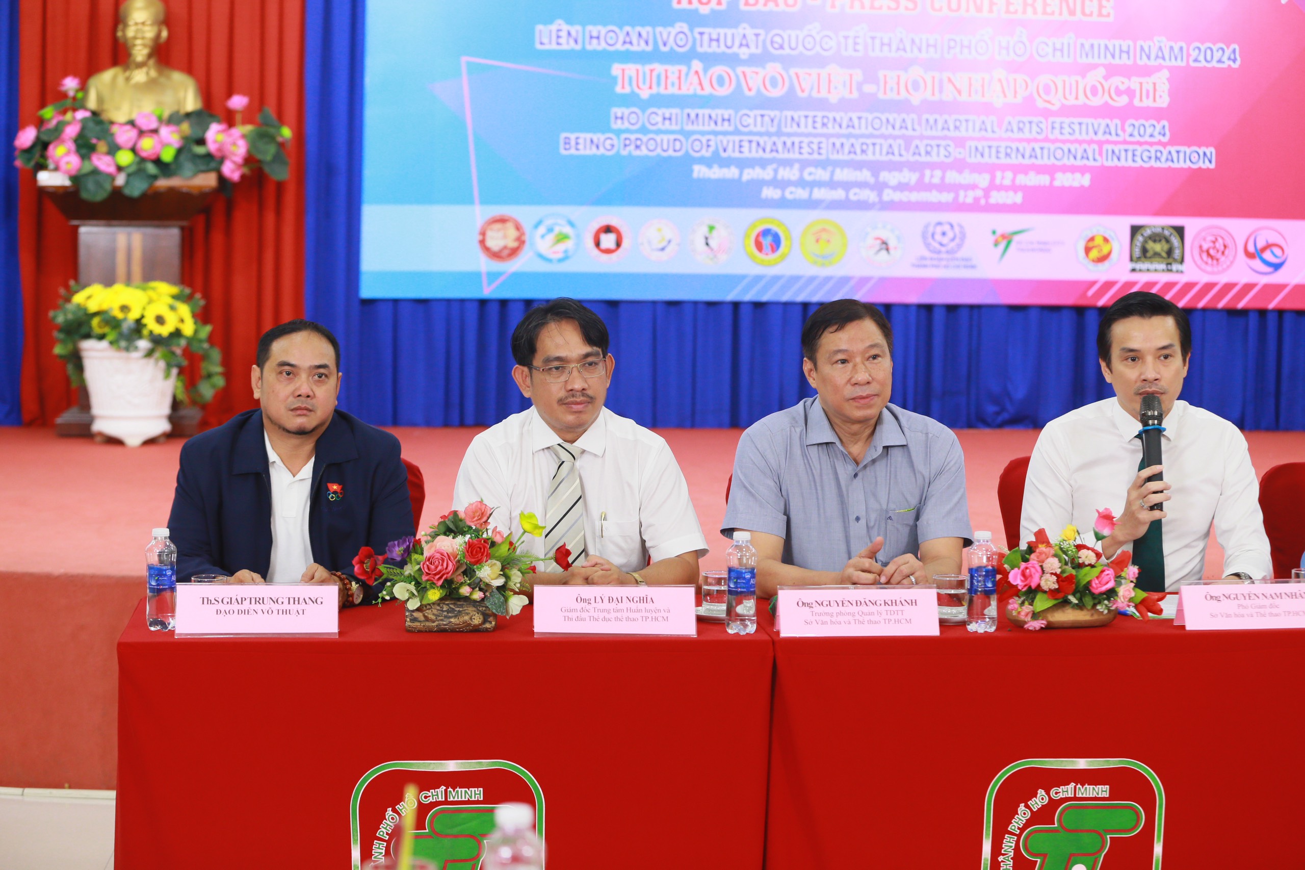 Nhiều môn võ "lạ" biểu diễn tại Liên hoan Võ thuật Quốc tế 2024 - Ảnh 1.