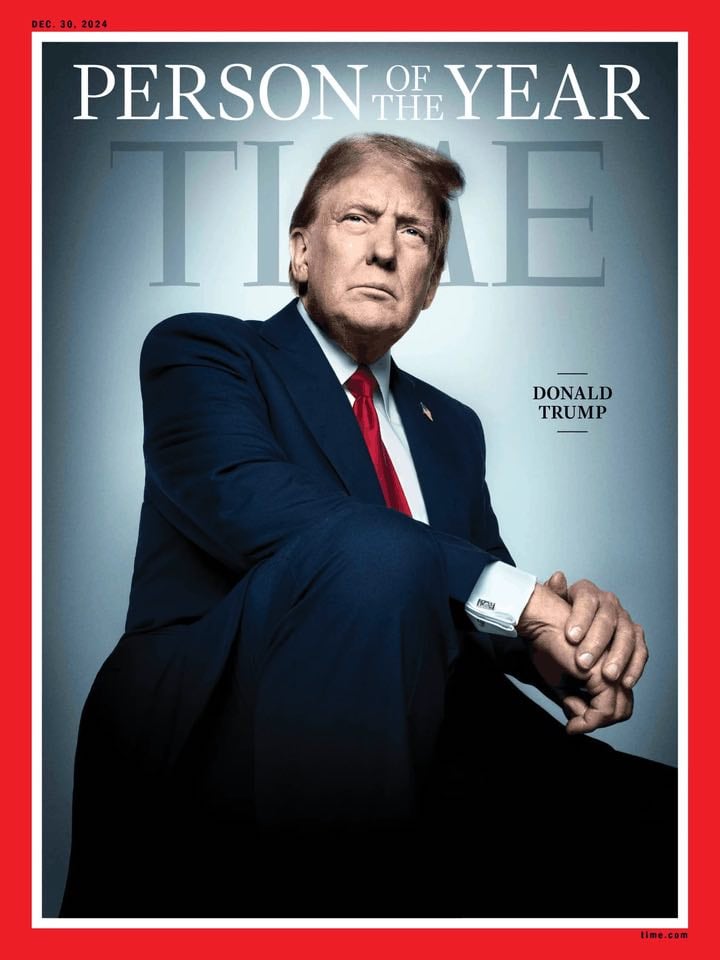 Time vinh danh ông Trump là Nhân vật của năm - Ảnh 1.