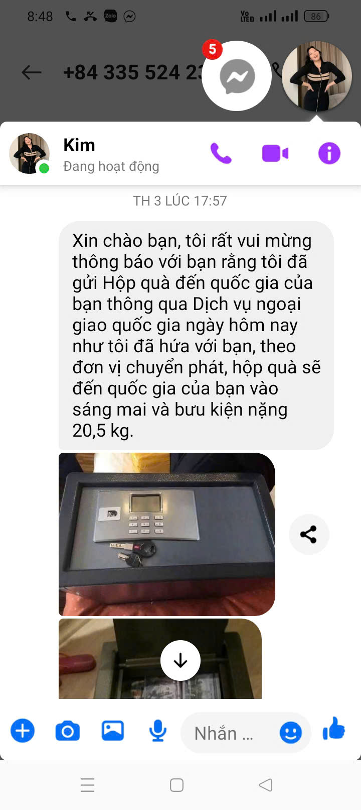 người đàn ông suýt mất 500 triệu đồng vì chiêu lừa chuyển khoản nhận quà- Ảnh 1.