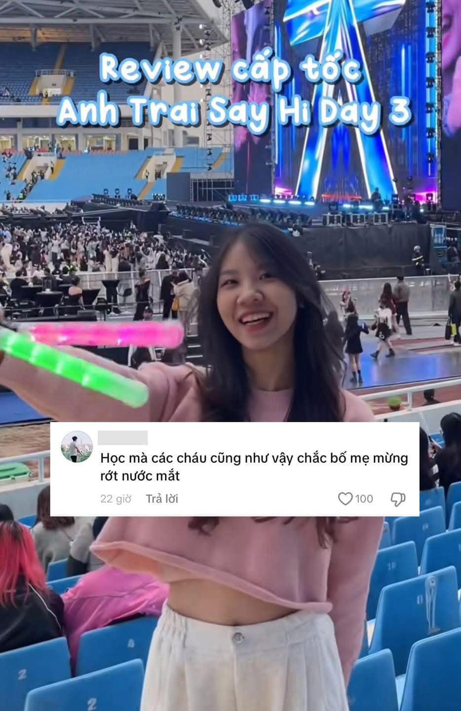 Nữ sinh bị chế giễu "Học mà cũng như vậy" khi khoe xem "Anh trai say hi" lại là nhân vật gây choáng - Ảnh 1.