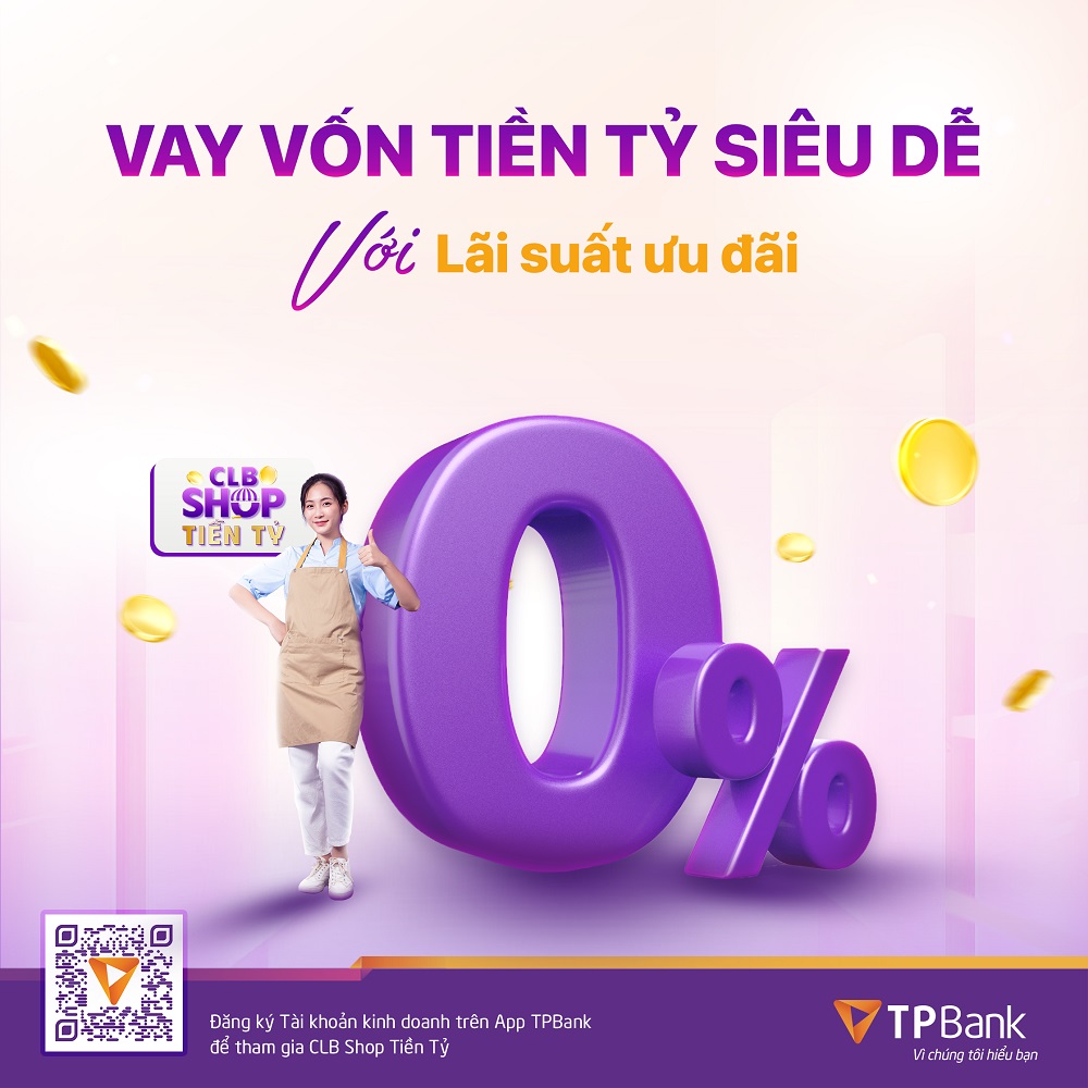 TPBank giải bài toán vốn kinh doanh cho hàng trăm nghìn chủ shop với gói vay ưu đãi lãi suất 0% - Ảnh 1.