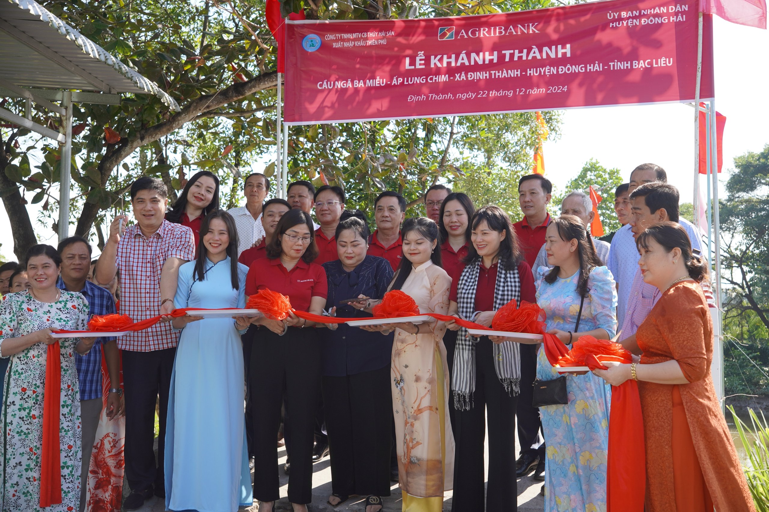 Agribank tài trợ cầu giao thông nông thôn tại Bạc Liêu - Ảnh 1.