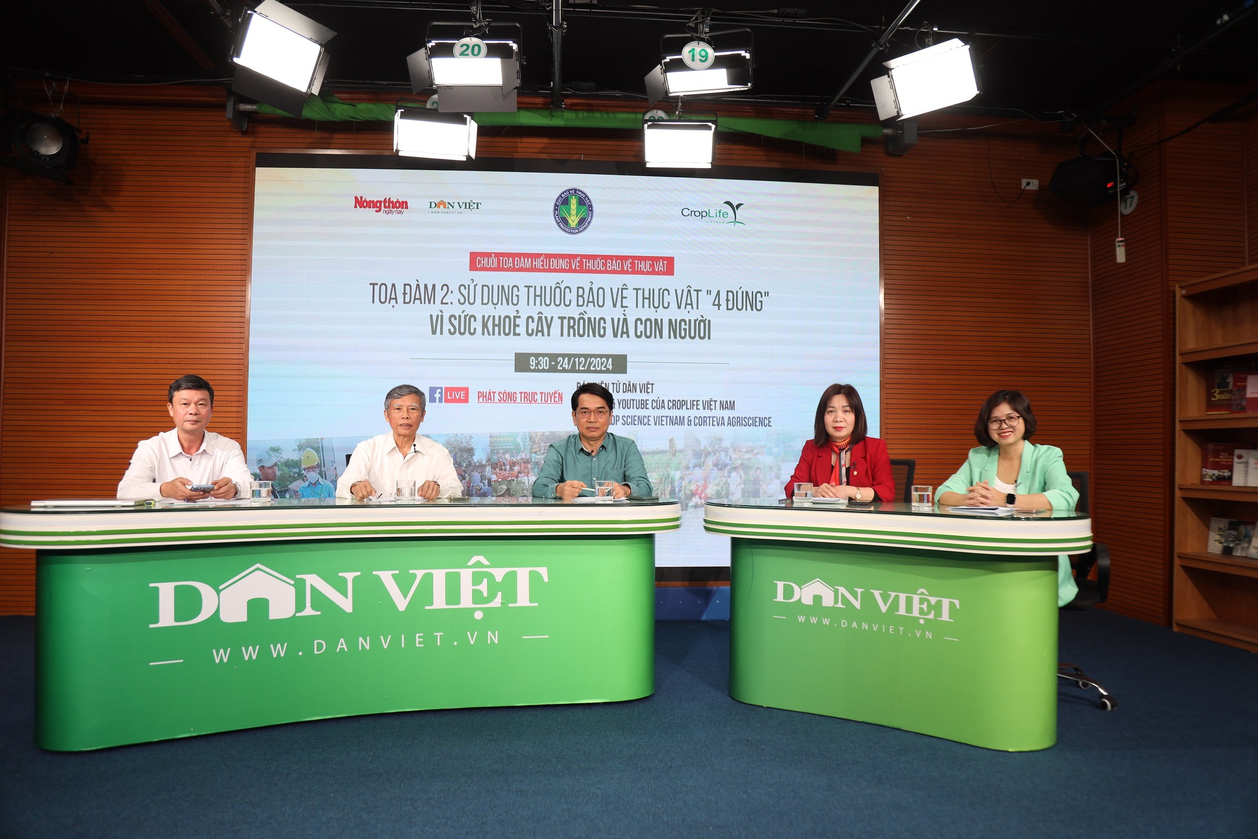 Tọa đàm Sử dụng thuốc bảo vệ thực vật "4 đúng" vì sức khỏe cây trồng và con người - Ảnh 2.