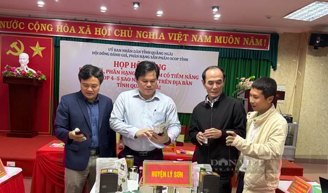 Quảng Ngãi chính thức đề xuất Trung ương xem xét công nhận Ocop  5 sao 2 sản phẩm- Ảnh 1.