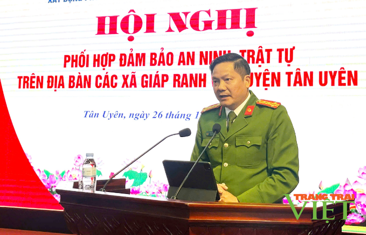 Nâng cao hiệu quả phối hợp đảm bảo an ninh trật tự trên địa bàn các xã giáp ranh - Ảnh 2.