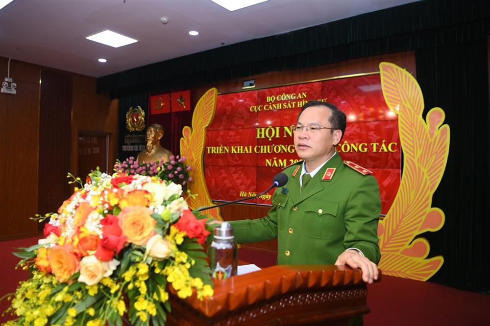 Thứ trưởng Bộ Công an yêu cầu Cảnh sát hình sự cả nước khẩn trương chuyển đổi trạng thái, phải đi "bước trước" - Ảnh 1.