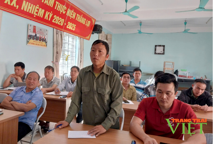 Lai Châu: Đoàn đại biểu Quốc hội tỉnh tiếp xúc cử tri sau kỳ họp - Ảnh 1.