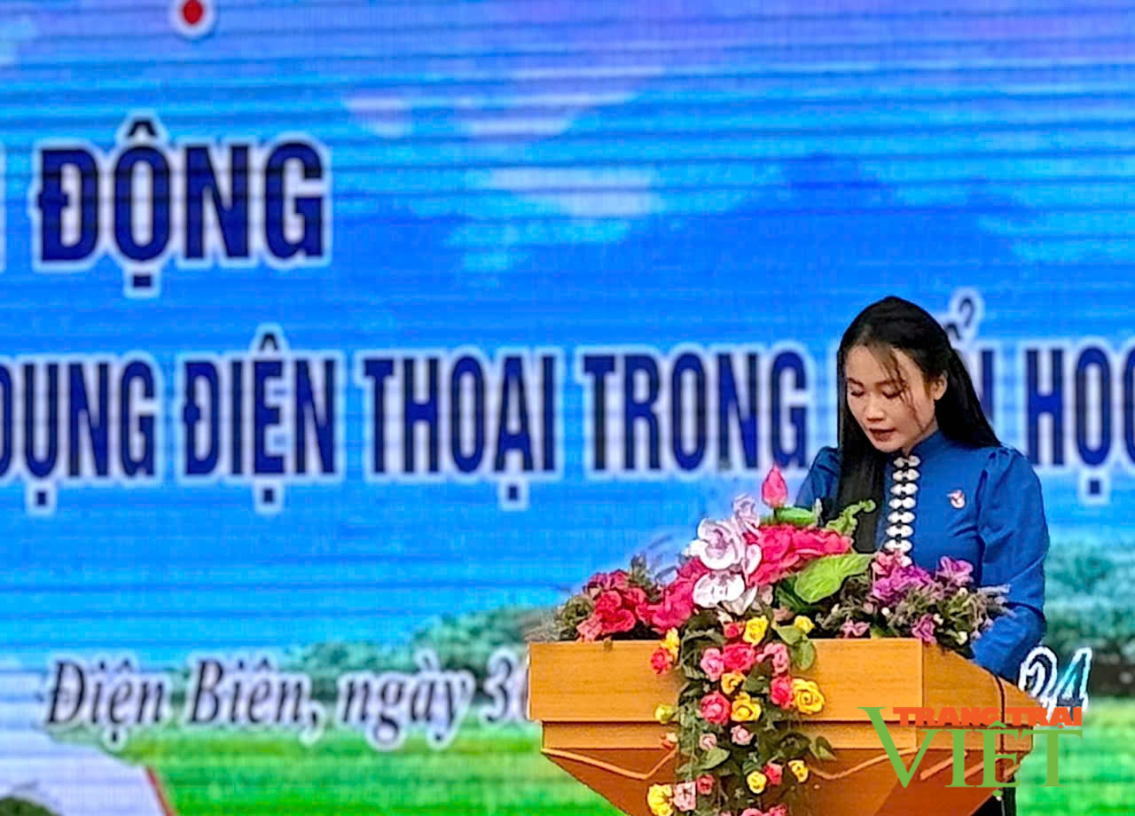 Điện Biên: Phát động “Học sinh nói không với sử dụng điện thoại trong buổi học” - Ảnh 2.