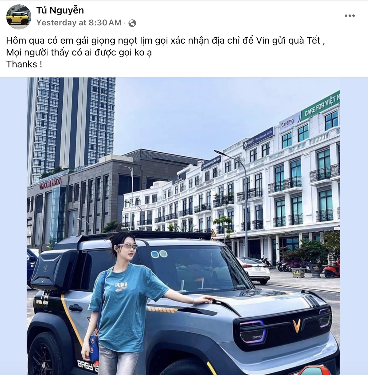 Người dùng đồng loạt khoe cuộc gọi chuẩn bị nhận quà Tết siêu khủng từ VinFast - Ảnh 1.