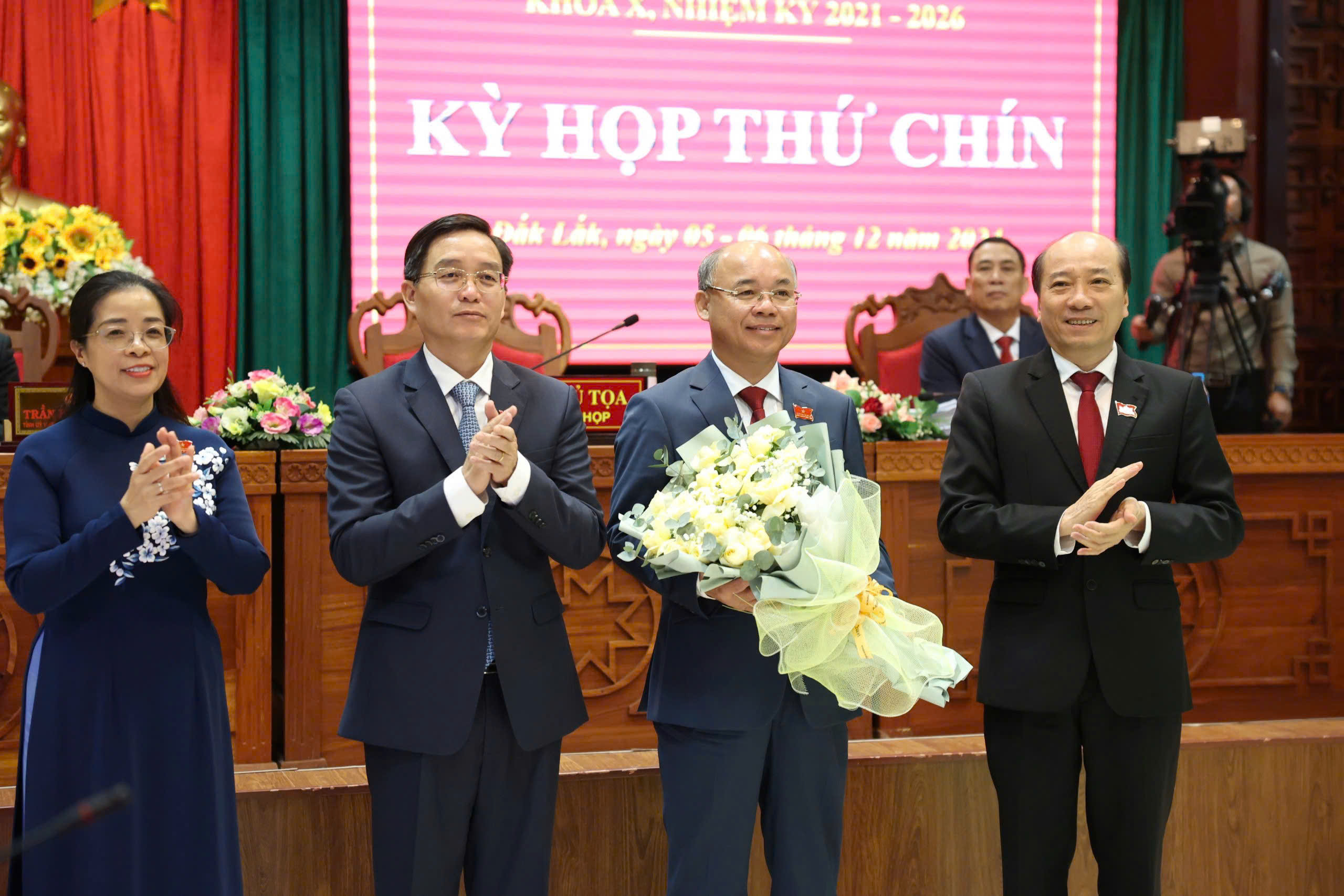 Đắk Lắk bầu bổ sung lãnh đạo chủ chốt - Ảnh 1.