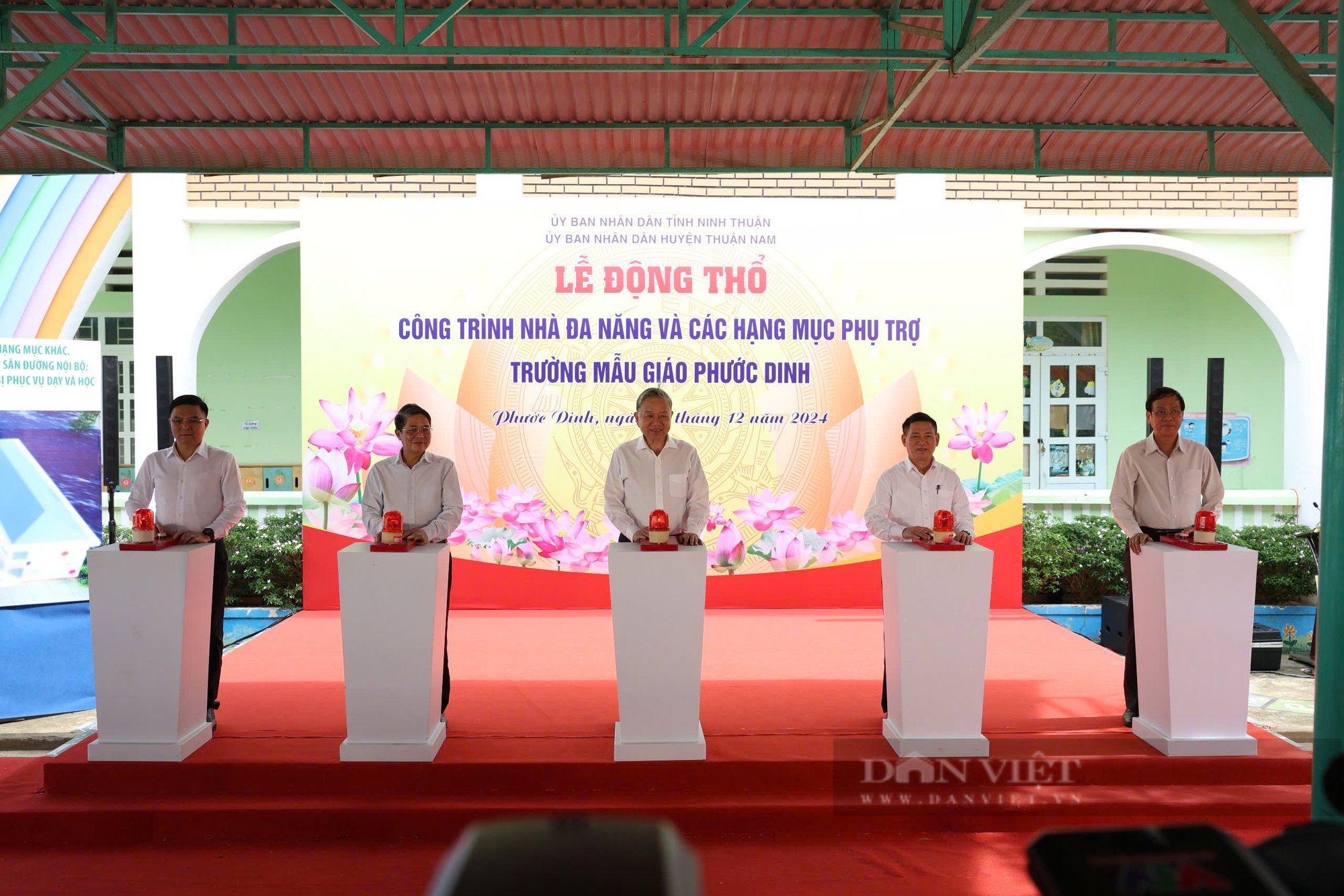 Tổng Bí thư Tô Lâm thị sát địa điểm xây dựng nhà máy điện hạt nhân Ninh Thuận 1 - Ảnh 3.