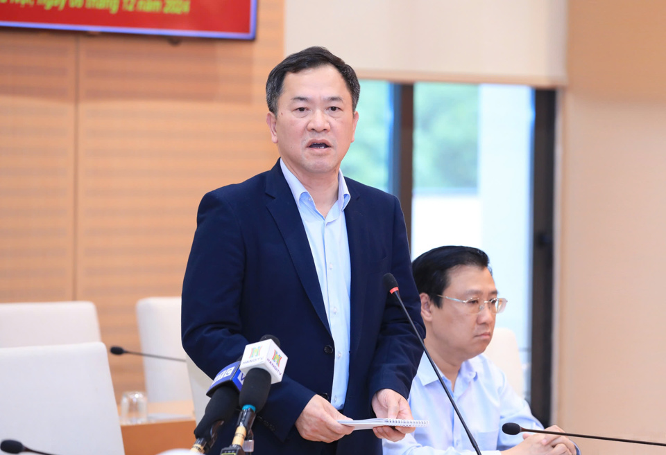 Kỳ họp cuối năm 2024, Hà Nội xem xét 57 nội dung, chất vấn về ô nhiễm môi trường, ùn tắc giao thông- Ảnh 4.