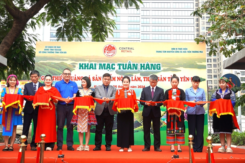 Yên Bái quảng bá hơn 100 sản phẩm nông lâm thủy sản tại Hà Nội- Ảnh 1.