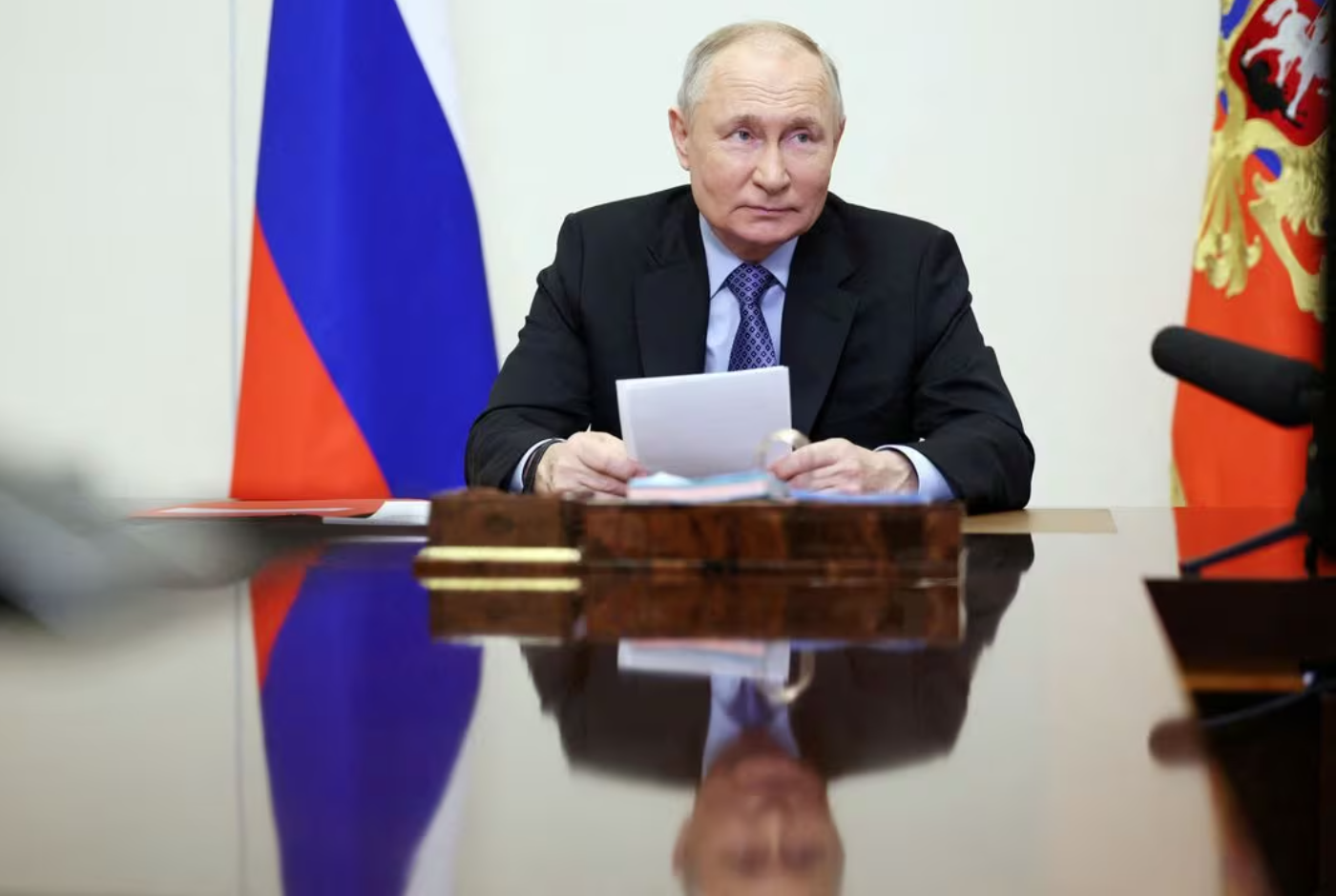 Đề xuất của ông Putin về ngừng bắn ở Ukraine bị Mỹ bác bỏ- Ảnh 1.