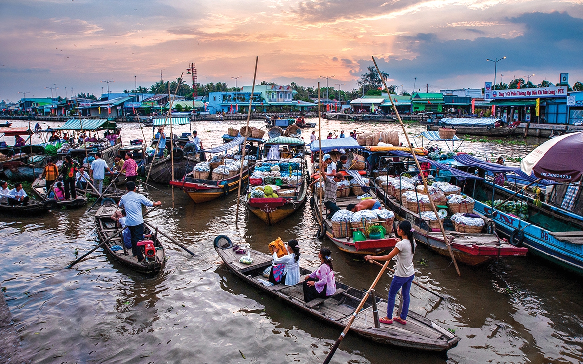 Bềnh bồng thương cảng miệt vườn
