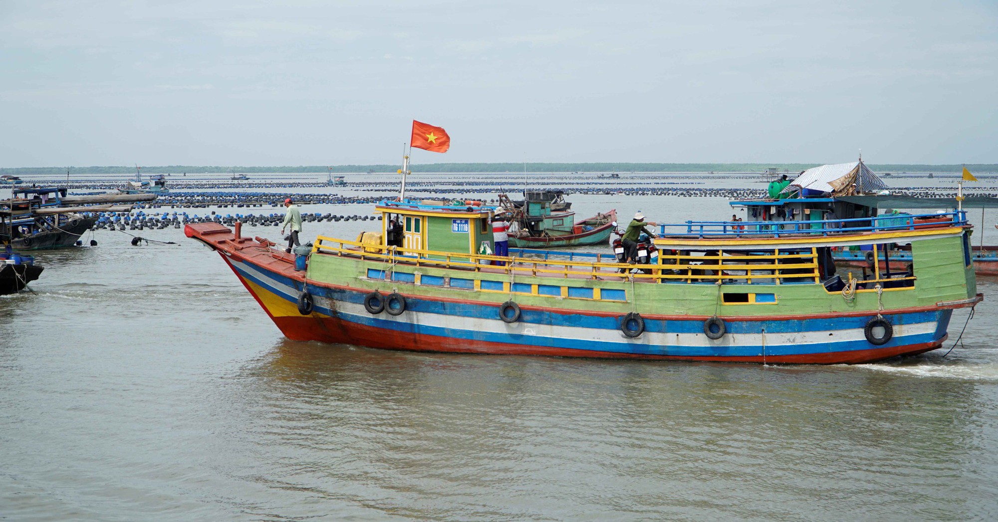 Rút ngắn thời gian TP.HCM đi Tiền Giang bằng phà biển