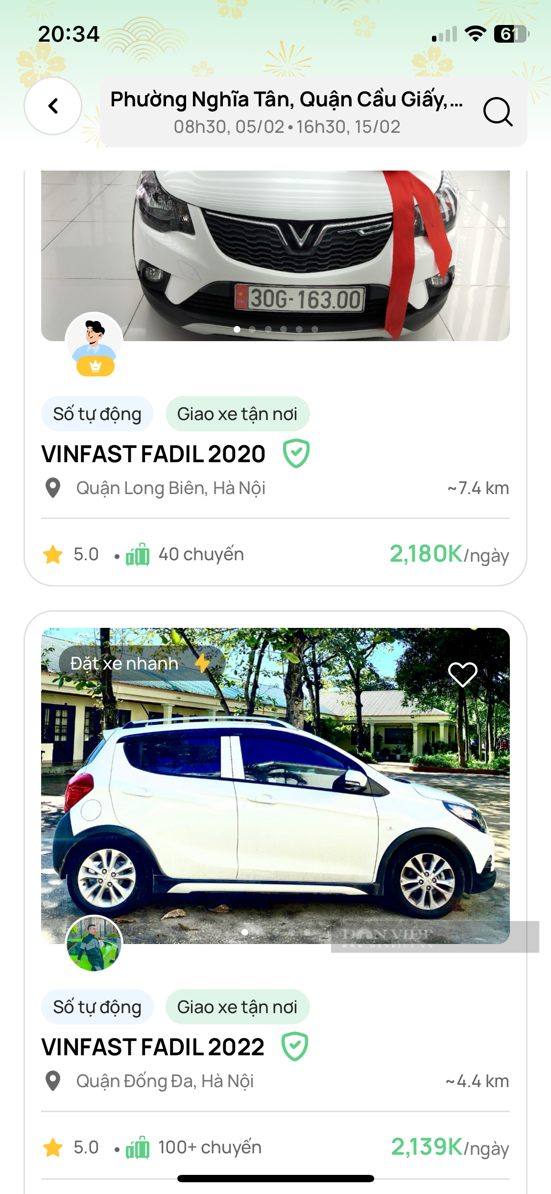 Bất ngờ giá thuê ô tô tự lái, VinFast cho thuê Tết Nguyên đán giá bao nhiêu?- Ảnh 4.