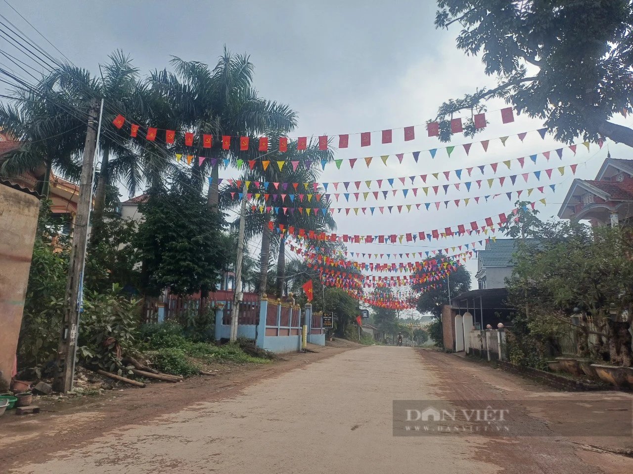 Một xã ở Thái Nguyên đường nông thôn mới sạch, cảnh quan đẹp, dân xốn xang đón Tết Nguyên đán- Ảnh 1.