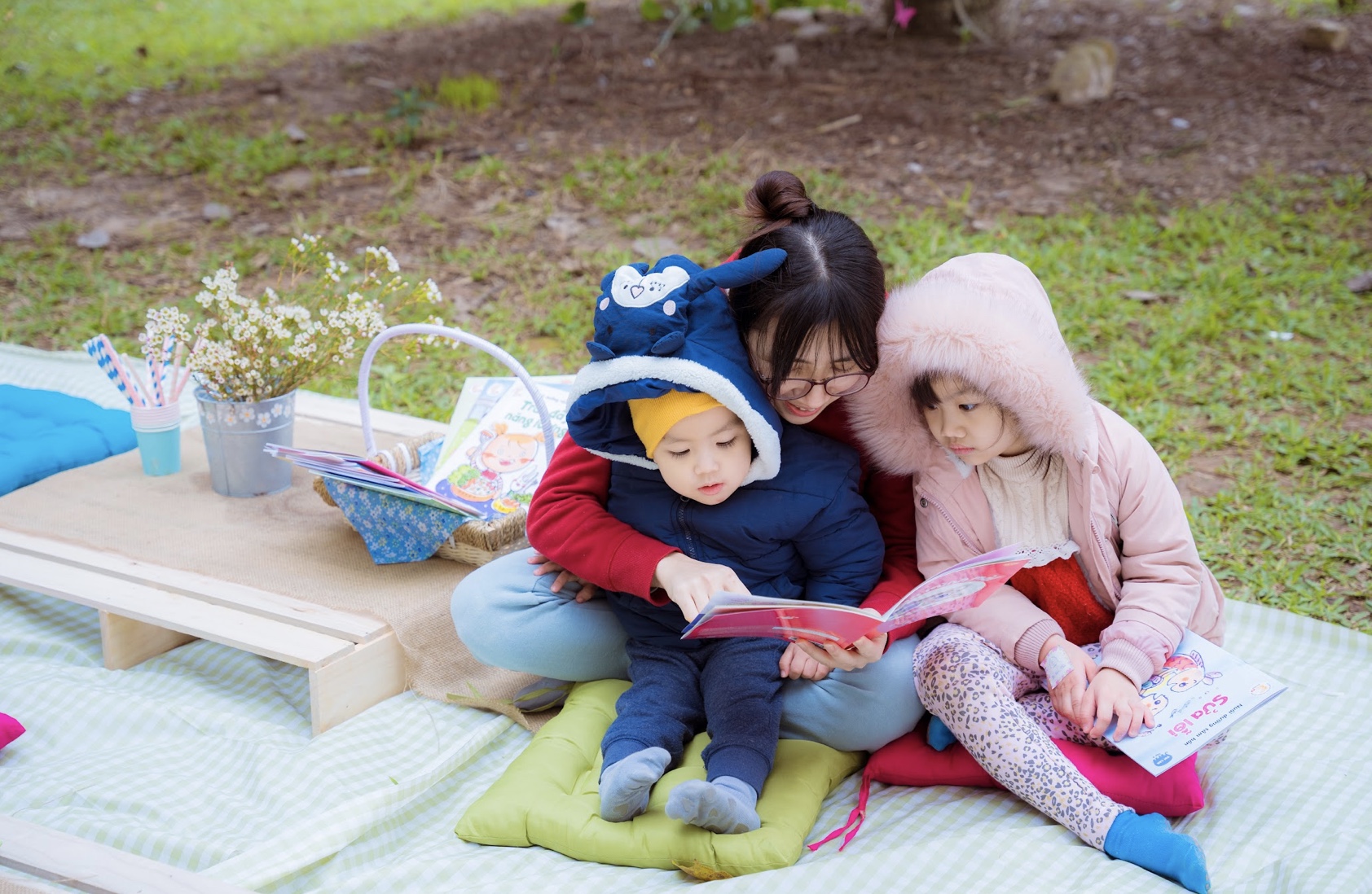 Lan tỏa thông điệp "đọc truyện cùng con mỗi ngày"- Ảnh 1.