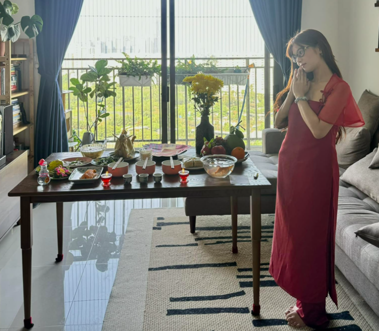 Ngày tiễn ông Công, ông Táo của dàn sao Việt: NSND Tự Long, ca sĩ Minh Quân chuẩn bị mâm lễ đủ đầy- Ảnh 11.