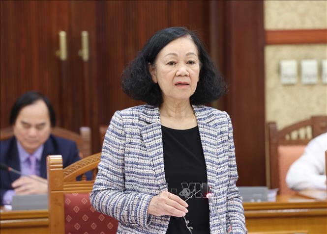 Thường trực Ban Bí thư chủ trì Hội nghị triển khai Chương trình làm việc của Bộ Chính trị, Ban Bí thư năm 2024- Ảnh 2.