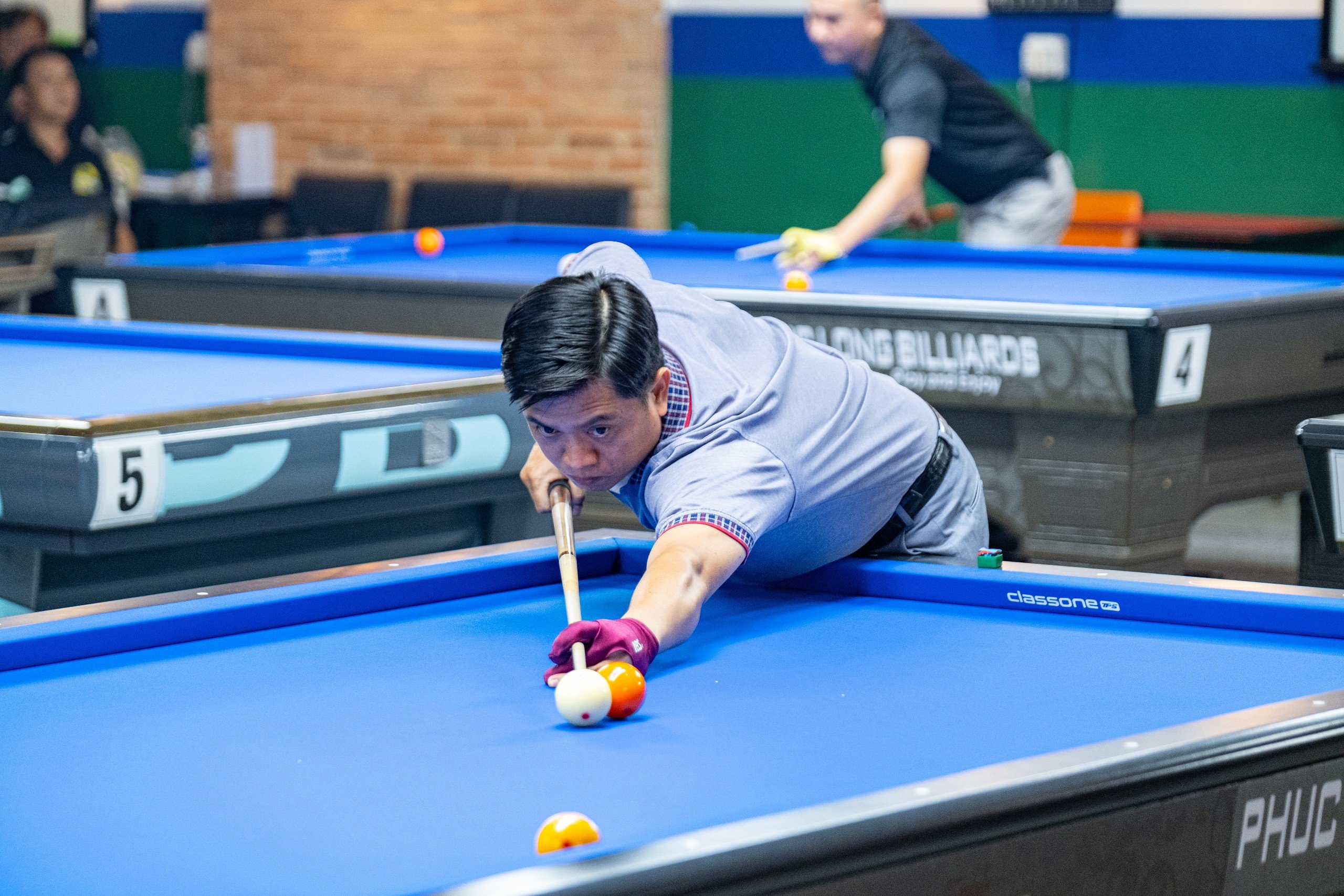 Hơn 500 cơ thủ gồm nhiều sinh viên tranh Giải Billiards & Snooker A1 TP.HCM 2024- Ảnh 1.