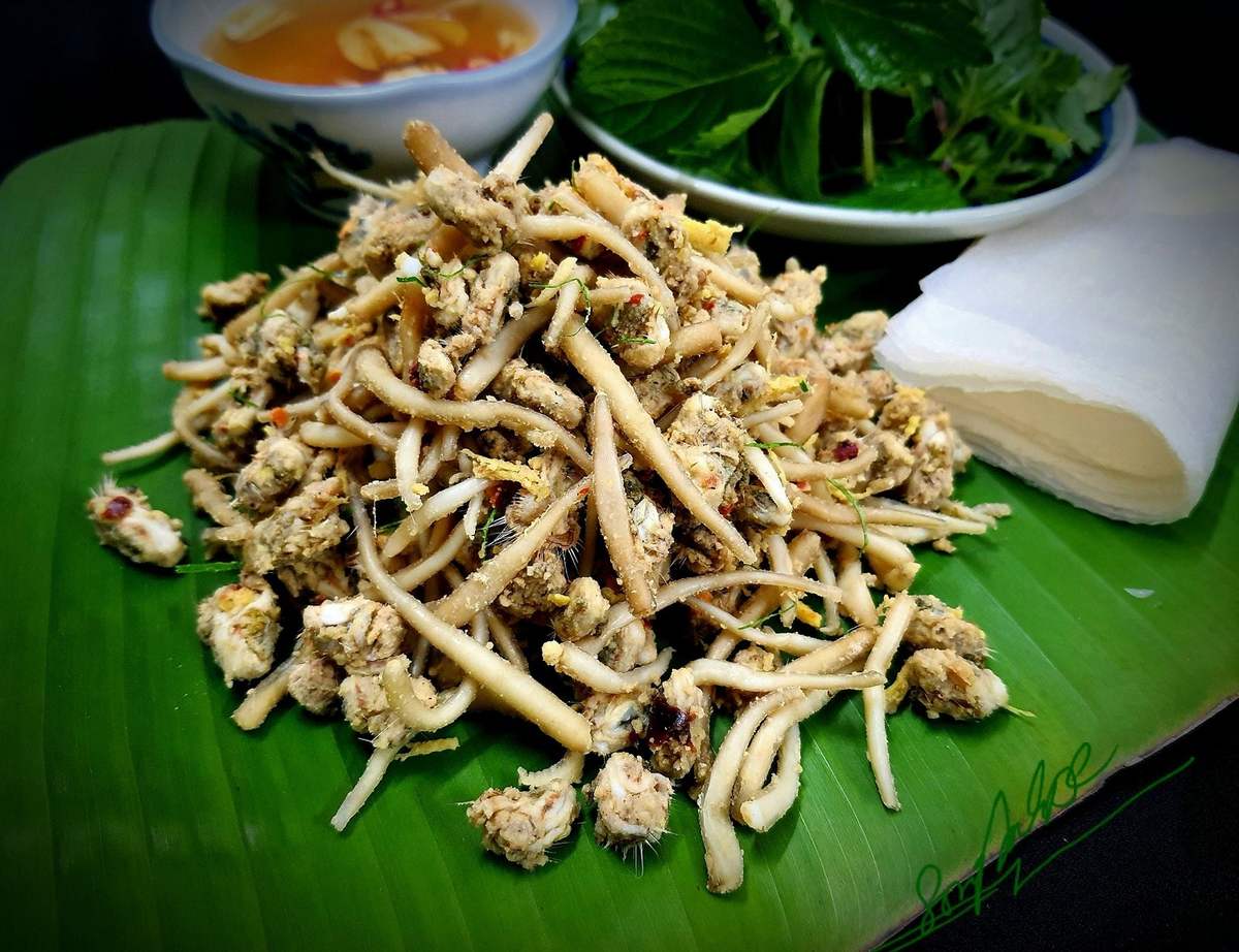 Ở Hải Phòng có đặc sản gỏi "chân dài" dai giòn sần sật, nức tiếng lạ miệng, khách vượt trăm km về thưởng thức- Ảnh 4.