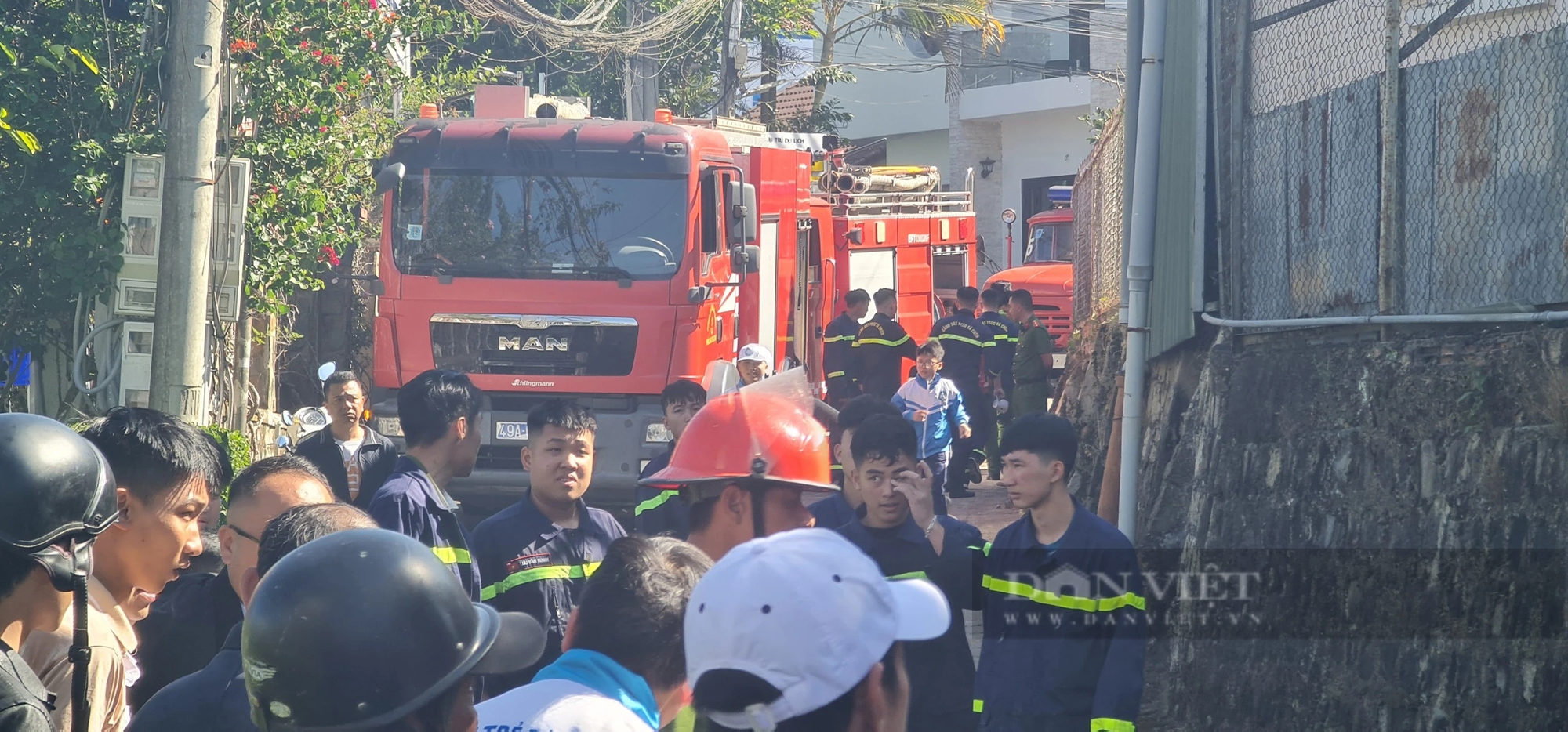 Cháy nhà từ đường của người dân tại TP. Đà Lạt ngày 26 Tết- Ảnh 1.