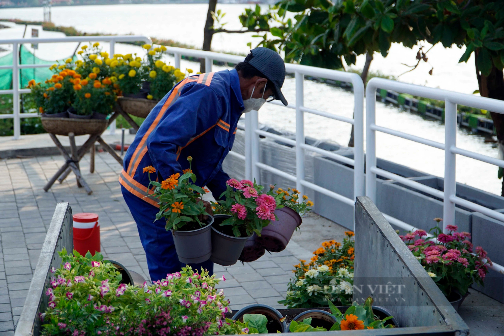 Công viên bờ sông Sài Gòn, điểm đến mới của người dân, du khách dịp Tết Nguyên đán- Ảnh 9.