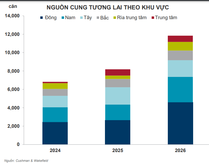 Nhờ nguồn cung lớn, khu Đông TP.HCM sẽ tiếp tục dẫn dắt thị trường căn hộ- Ảnh 2.