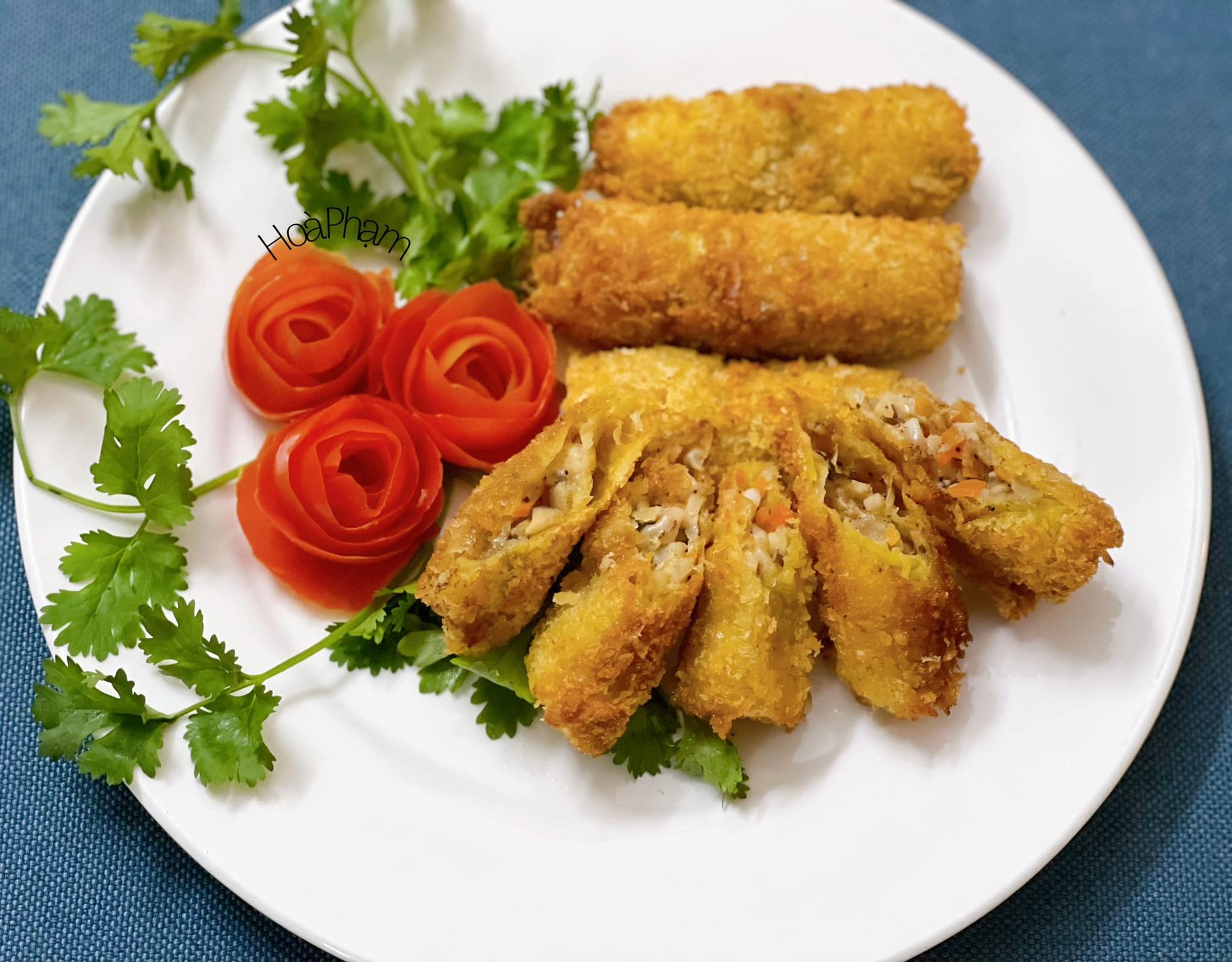 Bí quyết làm nem hải sản chiên xù giòn rụm, đẹp bắt mắt cho cỗ Tết- Ảnh 1.
