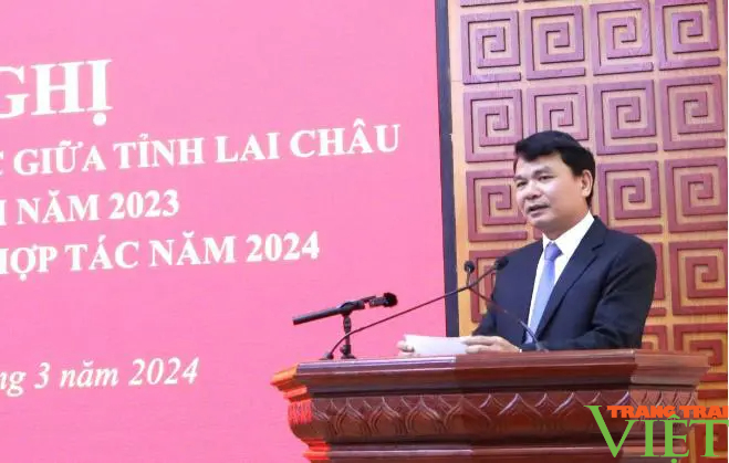Lai Châu - Lào Cai: Đánh giá kết quả hợp tác giữa Ban Thường vụ 2 tỉnh năm 2023, triển khai nhiệm vụ năm 2024- Ảnh 5. Lai Châu - Lào Cai: Đánh giá kết quả hợp tác giữa Ban Thường vụ 2 tỉnh năm 2023, triển khai nhiệm vụ năm 2024- Ảnh 5.