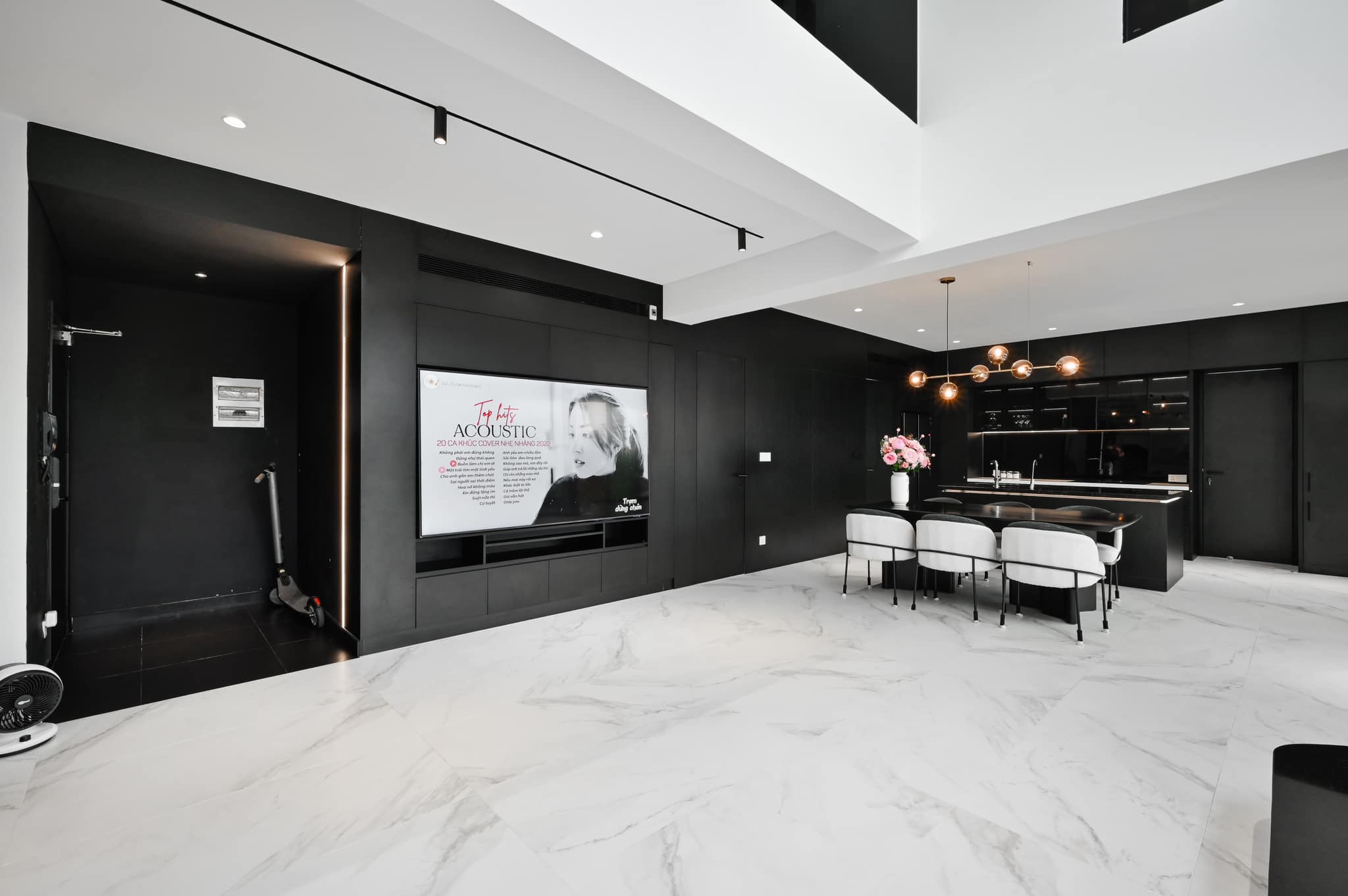 Penthouse rộng 500m2 theo phong cách tối giản - Ảnh 2.