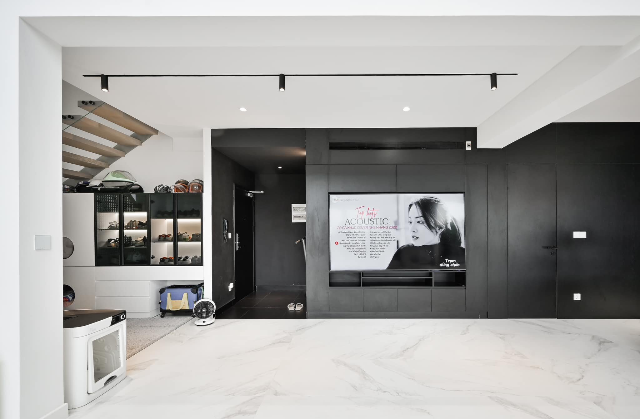 Penthouse rộng 500m2 theo phong cách tối giản - Ảnh 1.