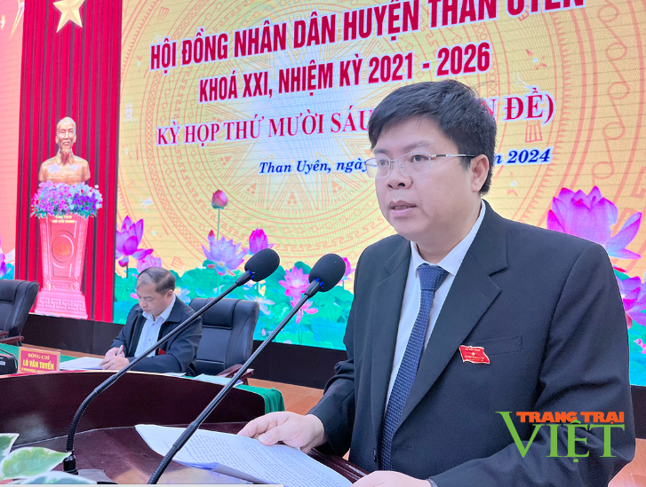 Lai Châu: HĐND huyện Than Uyên thông qua nhiều nghị quyết quan trọng- Ảnh 2. Lai Châu: HĐND huyện Than Uyên thông qua nhiều nghị quyết quan trọng- Ảnh 2.