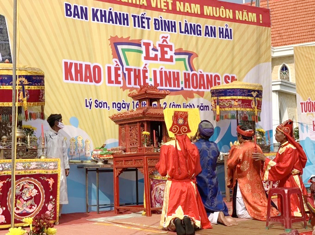 Lễ Khao lề thế lính Hoàng Sa, điểm nhấn cho đảo du lịch Lý Sơn- Ảnh 1.