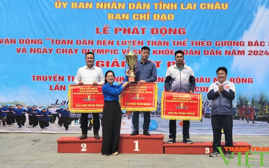 Lai Châu: Gần 3000 người tham gia Ngày chạy Olympic vì sức khỏe toàn dân năm 2024- Ảnh 4.